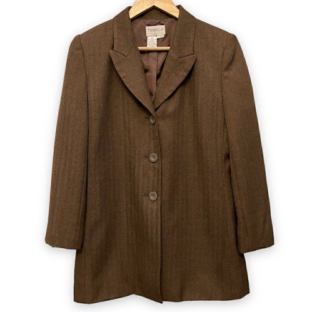 Tribeca Petite Long Blazer  